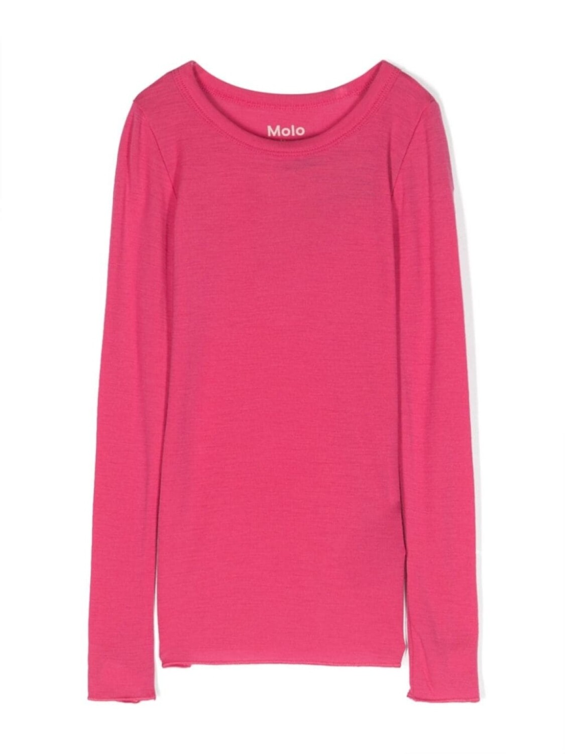 

Molo crew-neck merino wool sweatshirt, розовый
