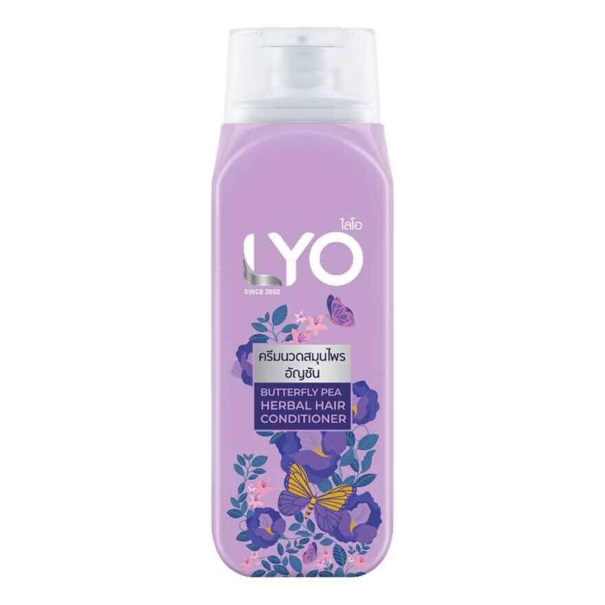 

Lyo Кондиционер для волос Butterfly Pea Herbal Hair 200 мл. Свободный день, Purple