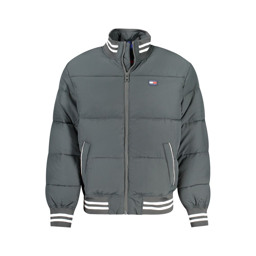 

Мужская куртка из зеленого полиамида Tommy Hilfiger