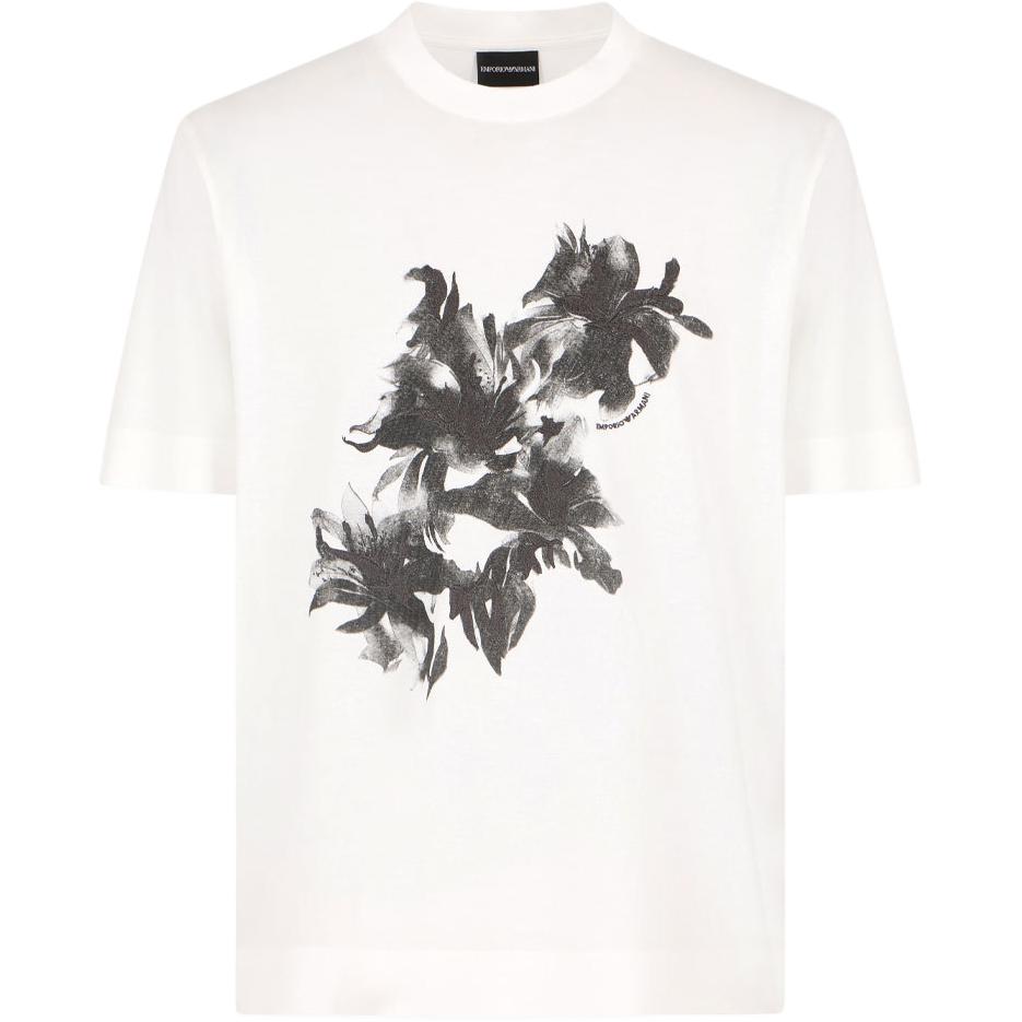 

Графическая футболка EMPORIO ARMANI, белый