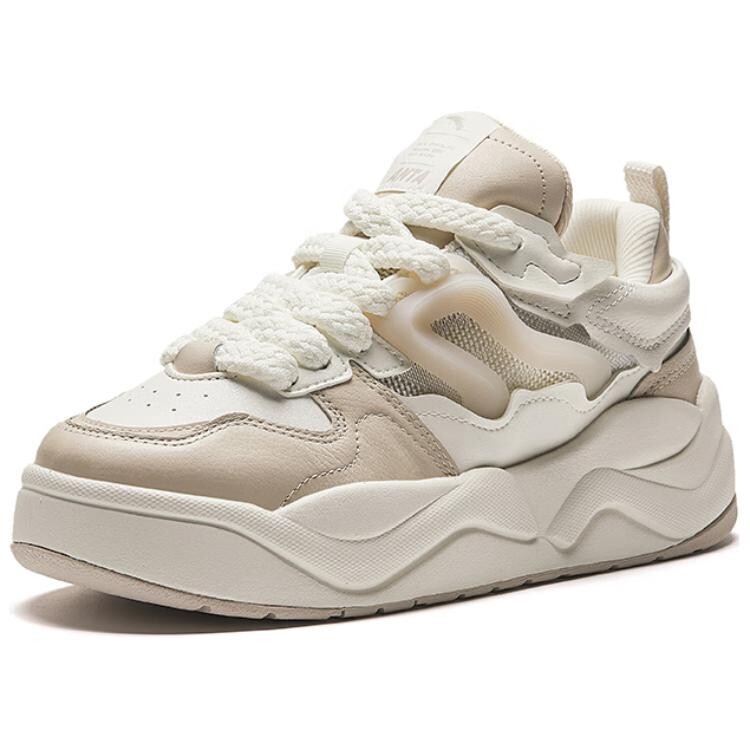 

Кроссовки ANTA Skateboarding Shoes Women's Low-top Off-white, цвет Off-white
