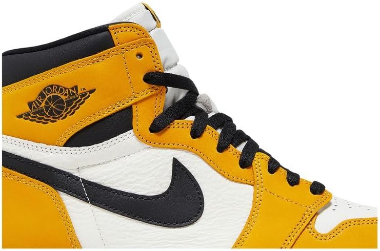 Кроссовки NIKE Air Jordan 1 Retro High OG Yellow Ochre (DZ5485-701, Yellow Ochre/Sail/Black) — фото 2