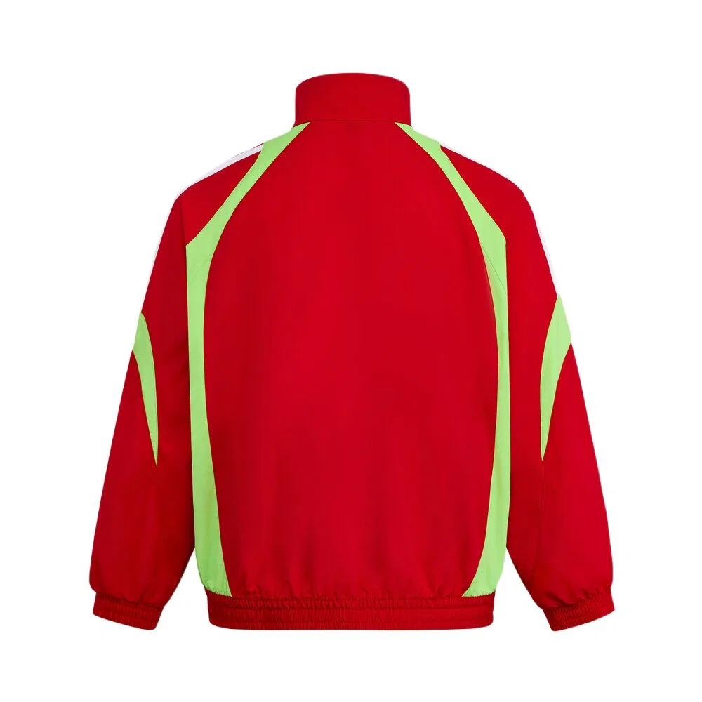 Куртка унисекс Light Scarlet/Bright Lemon, воротник-стойка, средняя посадка Adidas — фото 3