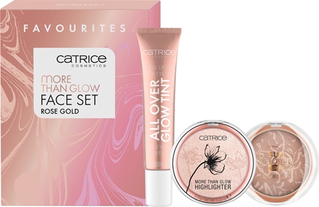 

Набор для макияжа оттенок розового золота Catrice More Than Glow Face Set, 49,30