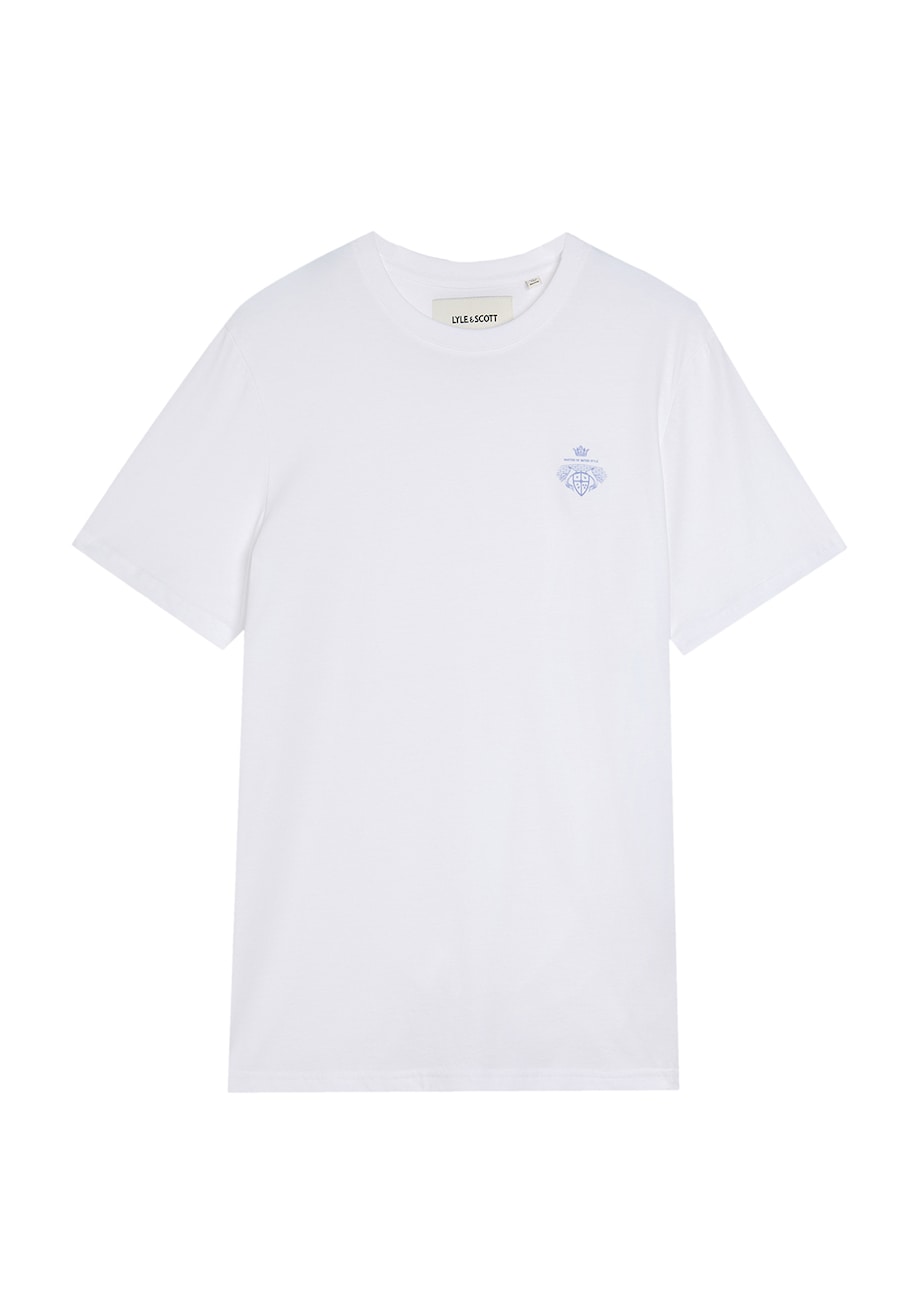 

Рубашка Lyle & Scott British Style Graphic, белый