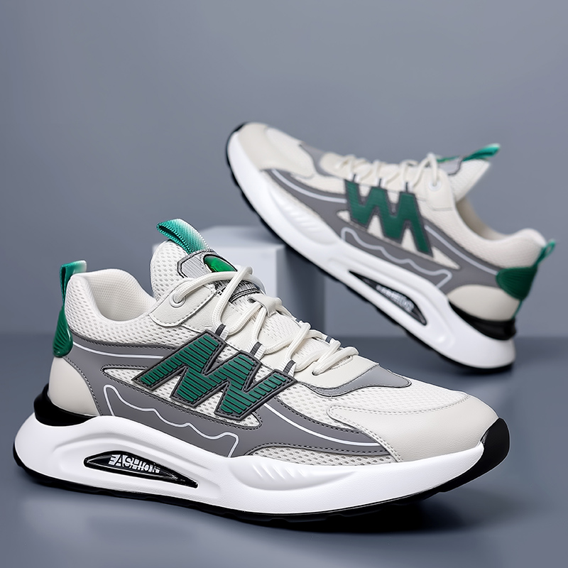 LEXON Мужские повседневные кроссовки Low Top серые, цвет Gray — фото 4