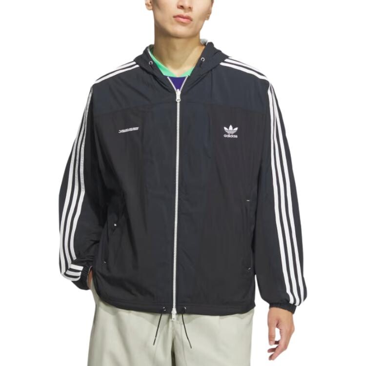 Куртка мужская черный/кристально-нефритовая Adidas Originals — фото 2