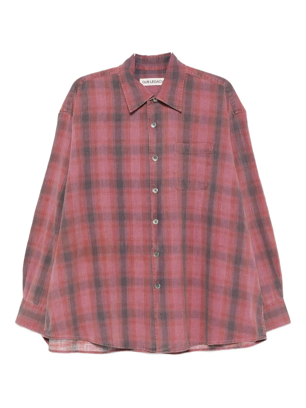 

Рубашка Айдахо OUR LEGACY, красный