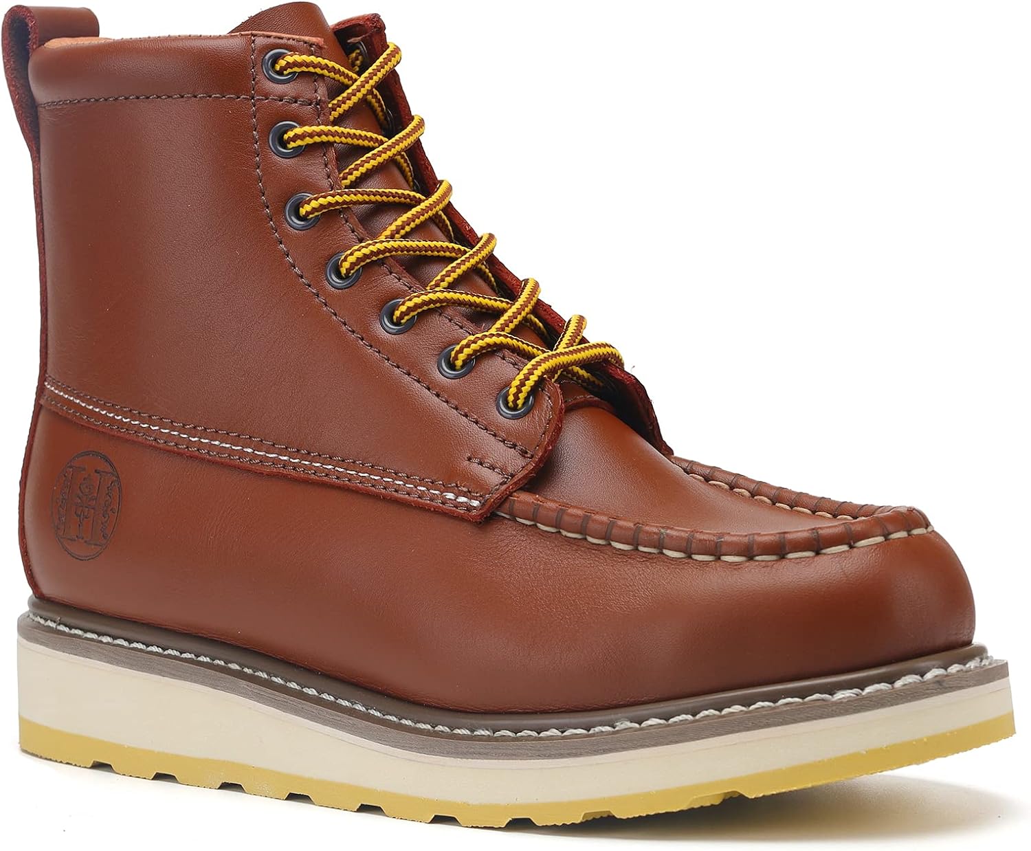 

Мужские ботинки HANDPOINT 15 см с классическим дизайном SureTrack, мягким носком, кожаные, противоскользящие, прочные и дышащие, модель 84994, initial