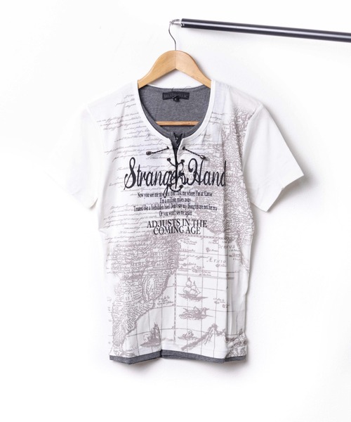 

Футболка с имитацией многослойного дизайна In The Attic, белая