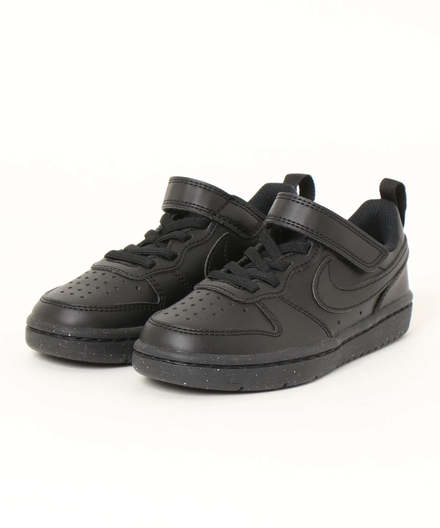Детские кроссовки NIKE COURT BOROUGH LOW RECRAFT PS чёрные