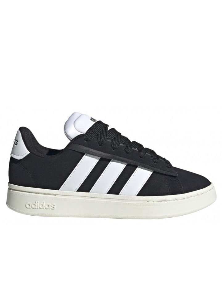 

Кроссовки на шнуровке adidas, черный
