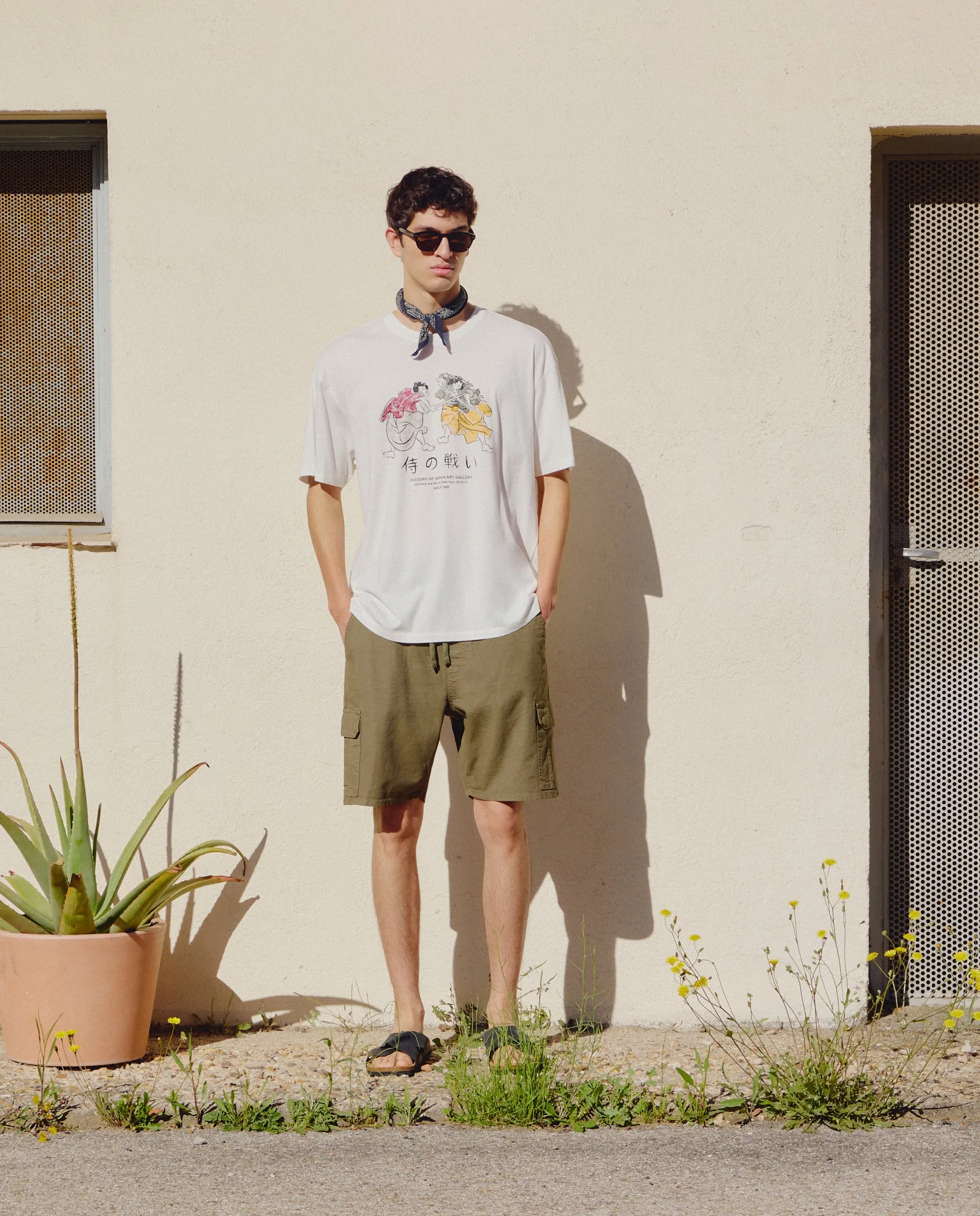 

Футболка мужская с коротким рукавом, окрашенная в готовом виде, с принтом Green Coast, белый