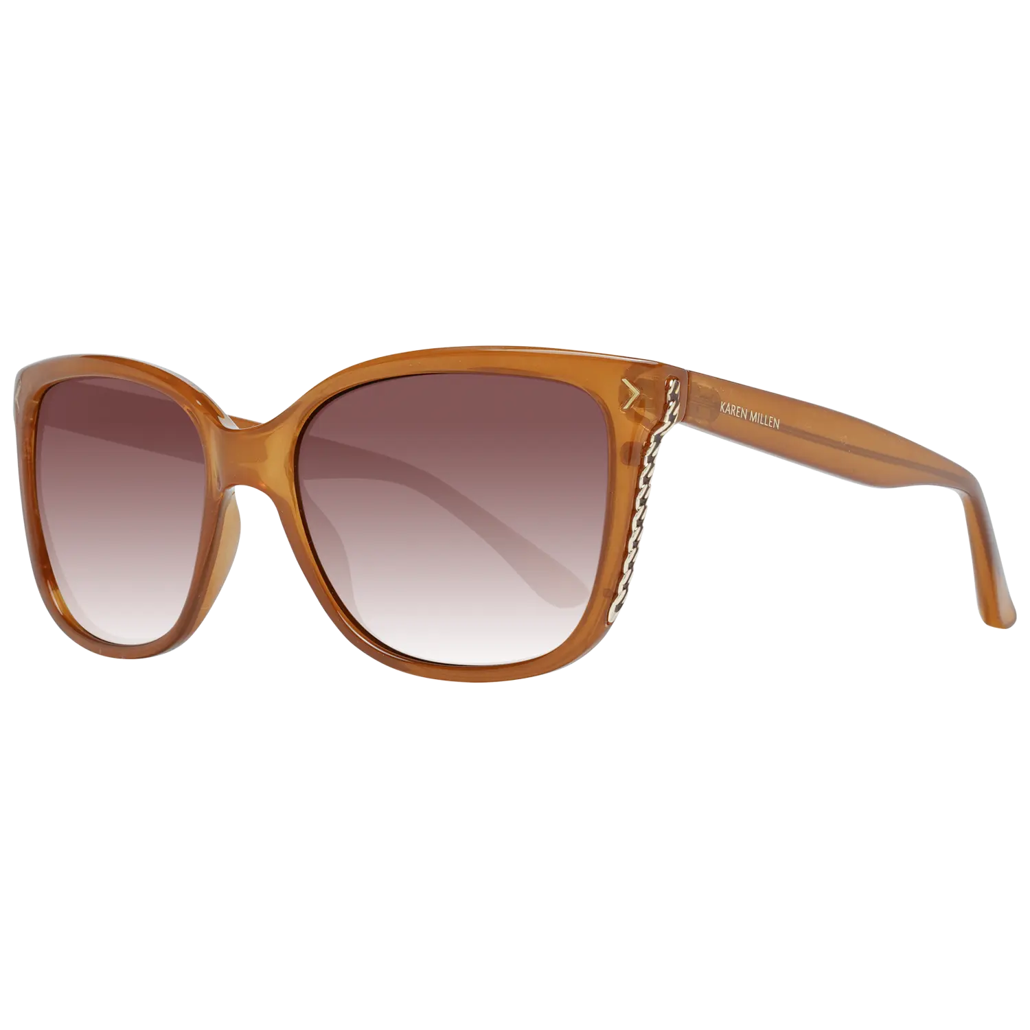 

Коричневые женские солнцезащитные очки Karen Millen
