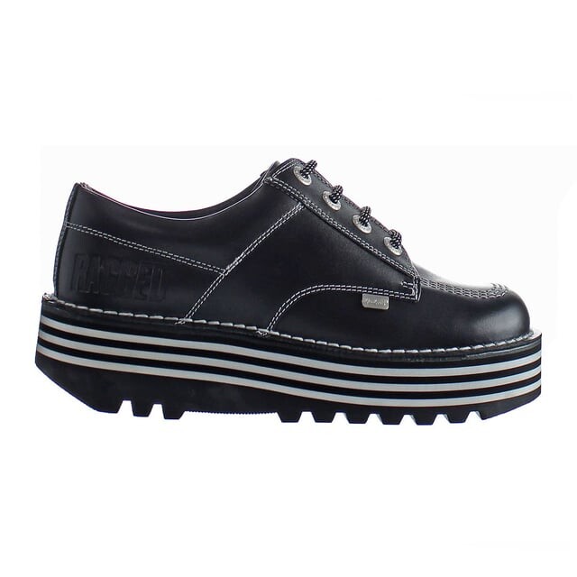 Рваные женские ботинки Kicker Kick Lo Kickers, черный