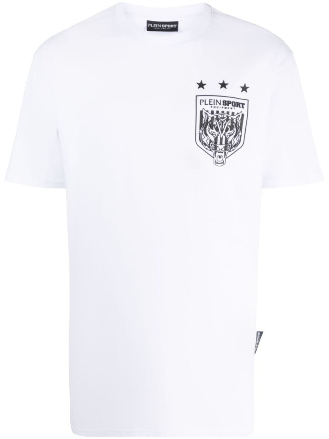 

Plein Sport футболка Tiger Crest Edition, белый