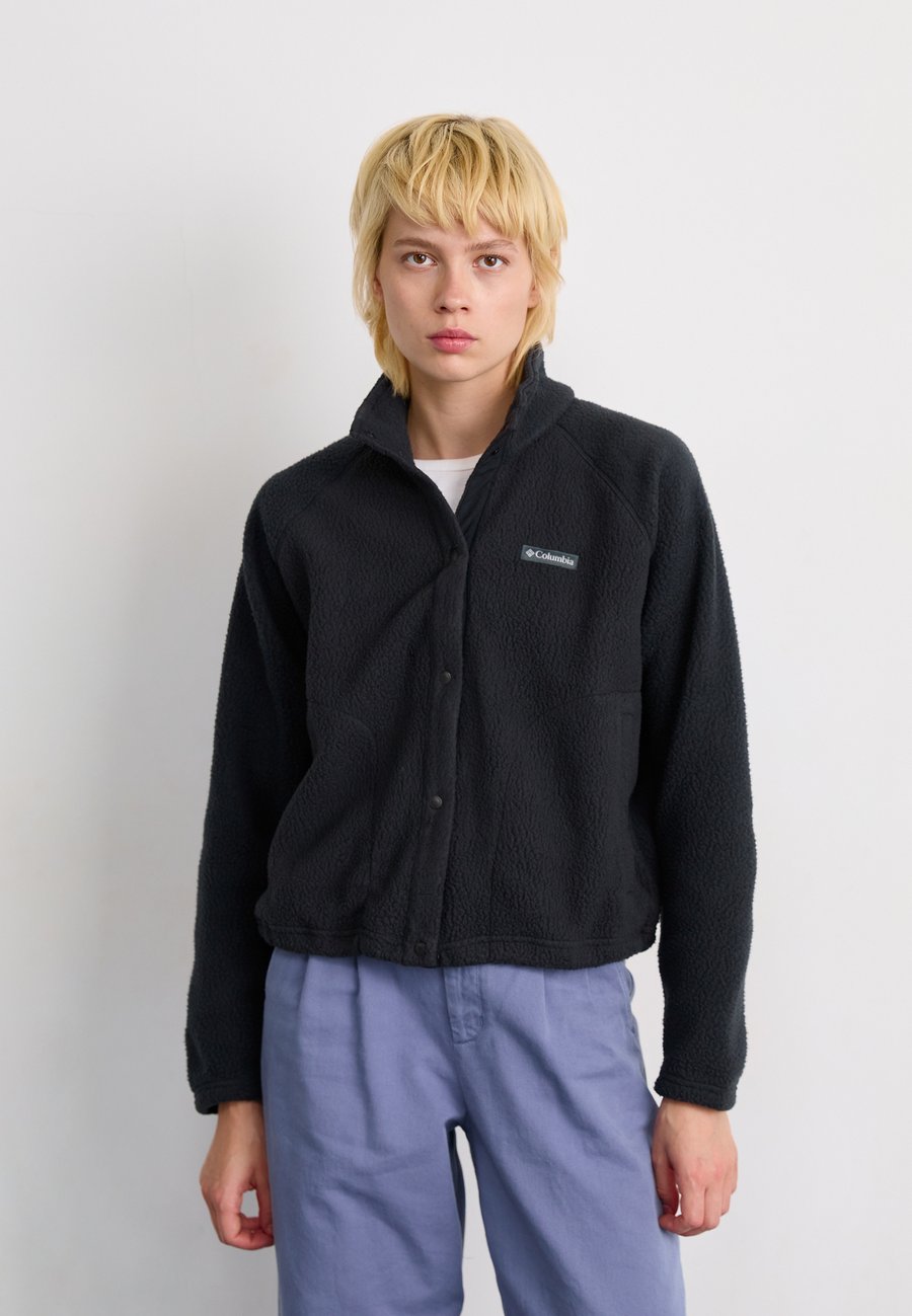 

Флисовая куртка Columbia JASPER RIDGE PEBBLED FULL SNAP, Black