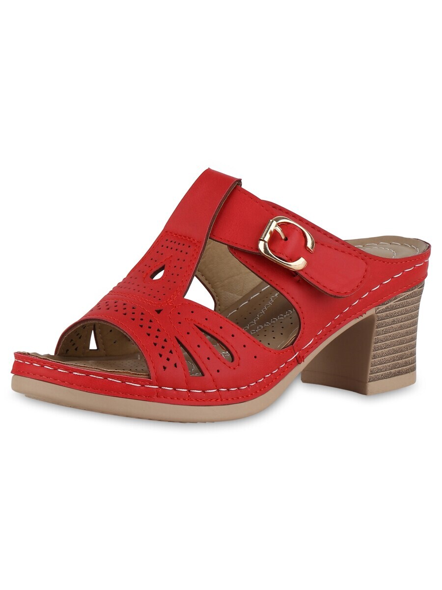 

Мюли Van Hill Mules Briar, красный