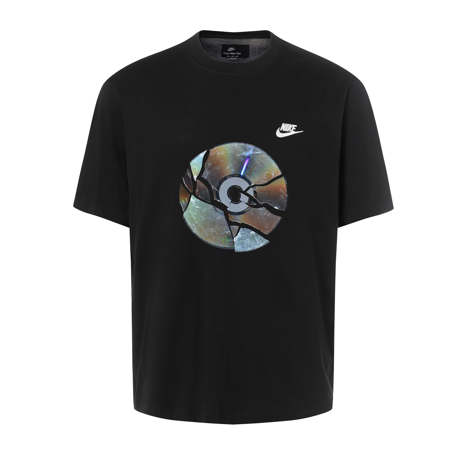 

Футболка унисекс черная Nike, черный