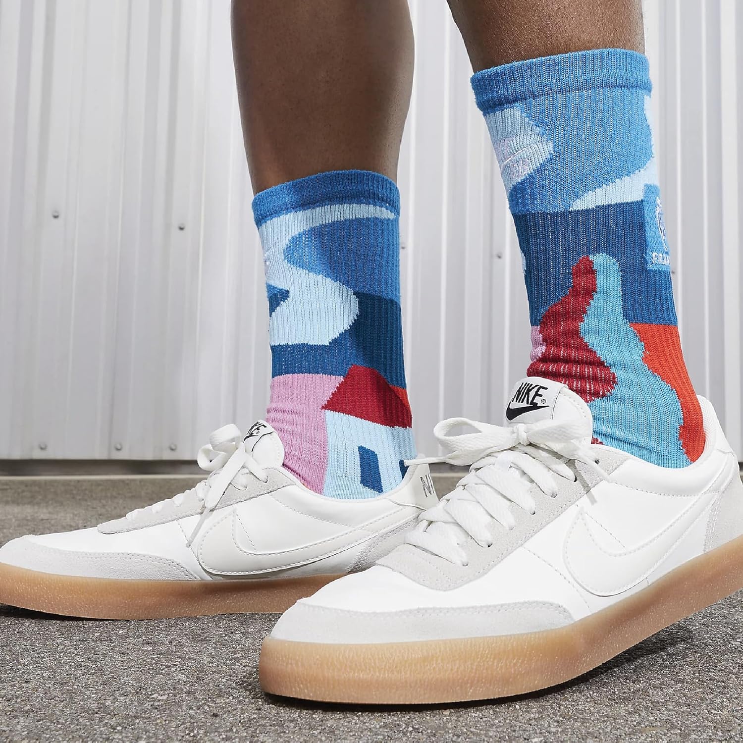 Мужские кроссовки Nike Killshot 2 из кожи, желтый — фото 3
