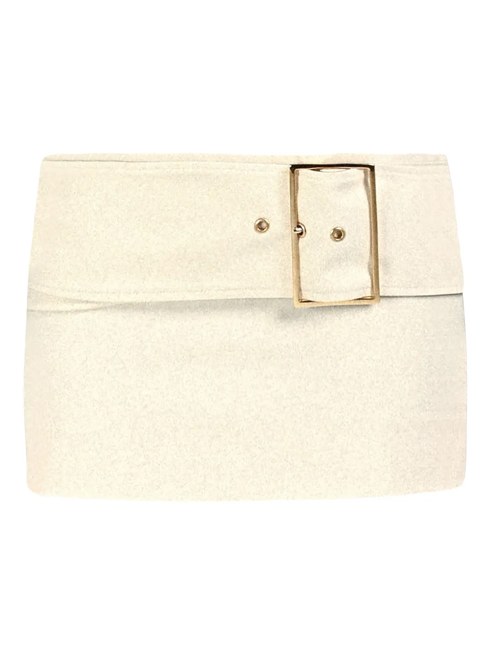 

Мини-юбка с пряжкой Rowen Rose, бежевый