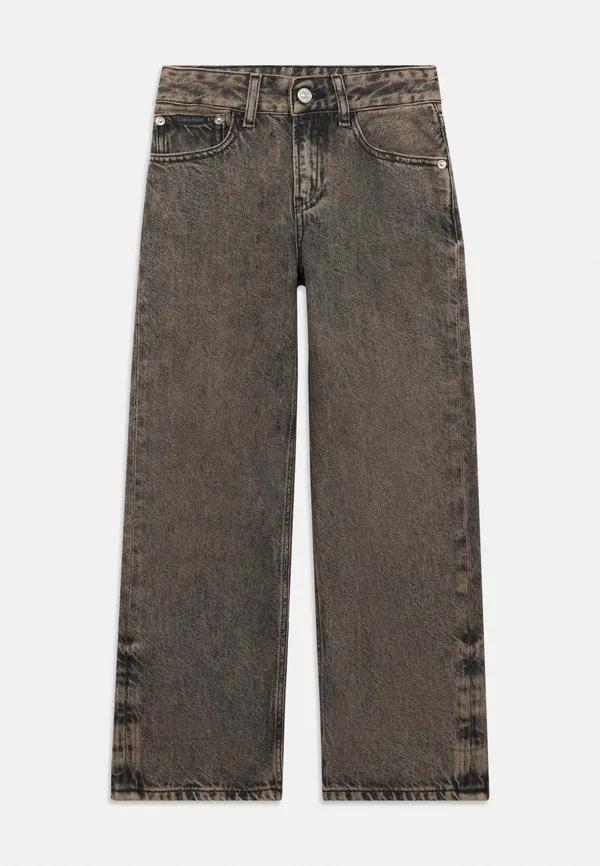 Джинсы унисекс свободного кроя turn up для скейтеров Calvin Klein Jeans, Onyx Black