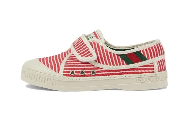 GUCCI Кроссовки для скейтбординга tennis 1977 canvas low top красные детские