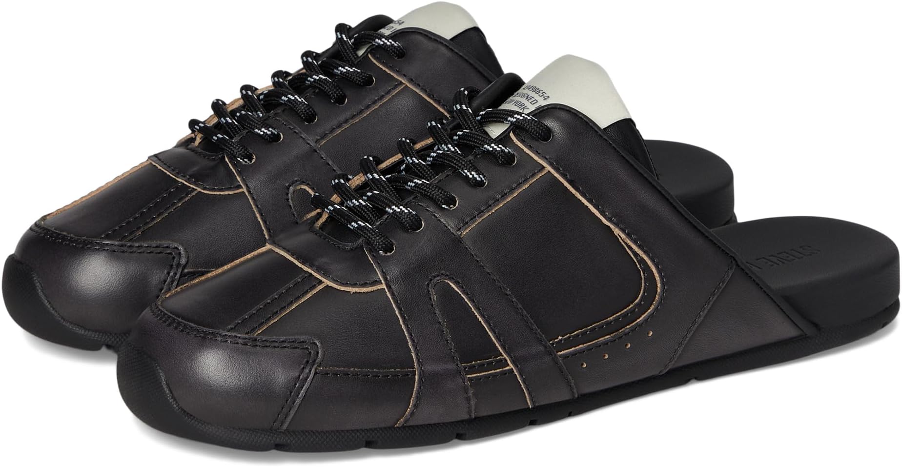 Лоферы Steve Madden Maysa, цвет Black Distressed