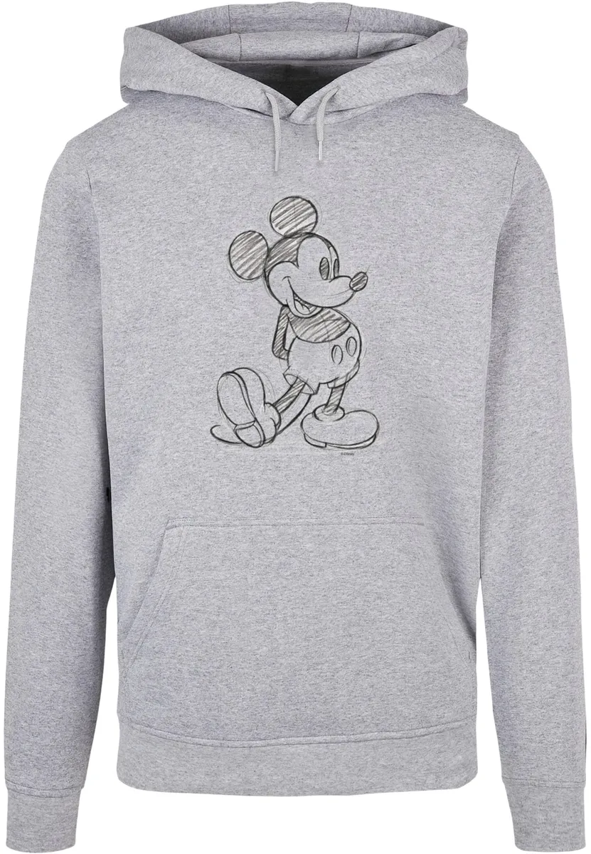 

Толстовка ABSOLUTE CULT с капюшоном "ABSOLUTE CULT Men's Mickey Mouse - Sketch Kick Hoody", серый