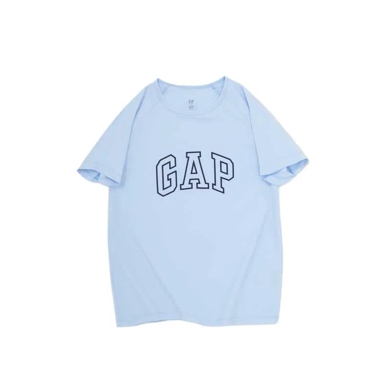 Футболка детская с круглым вырезом GAP, Marine Blue — фото 2