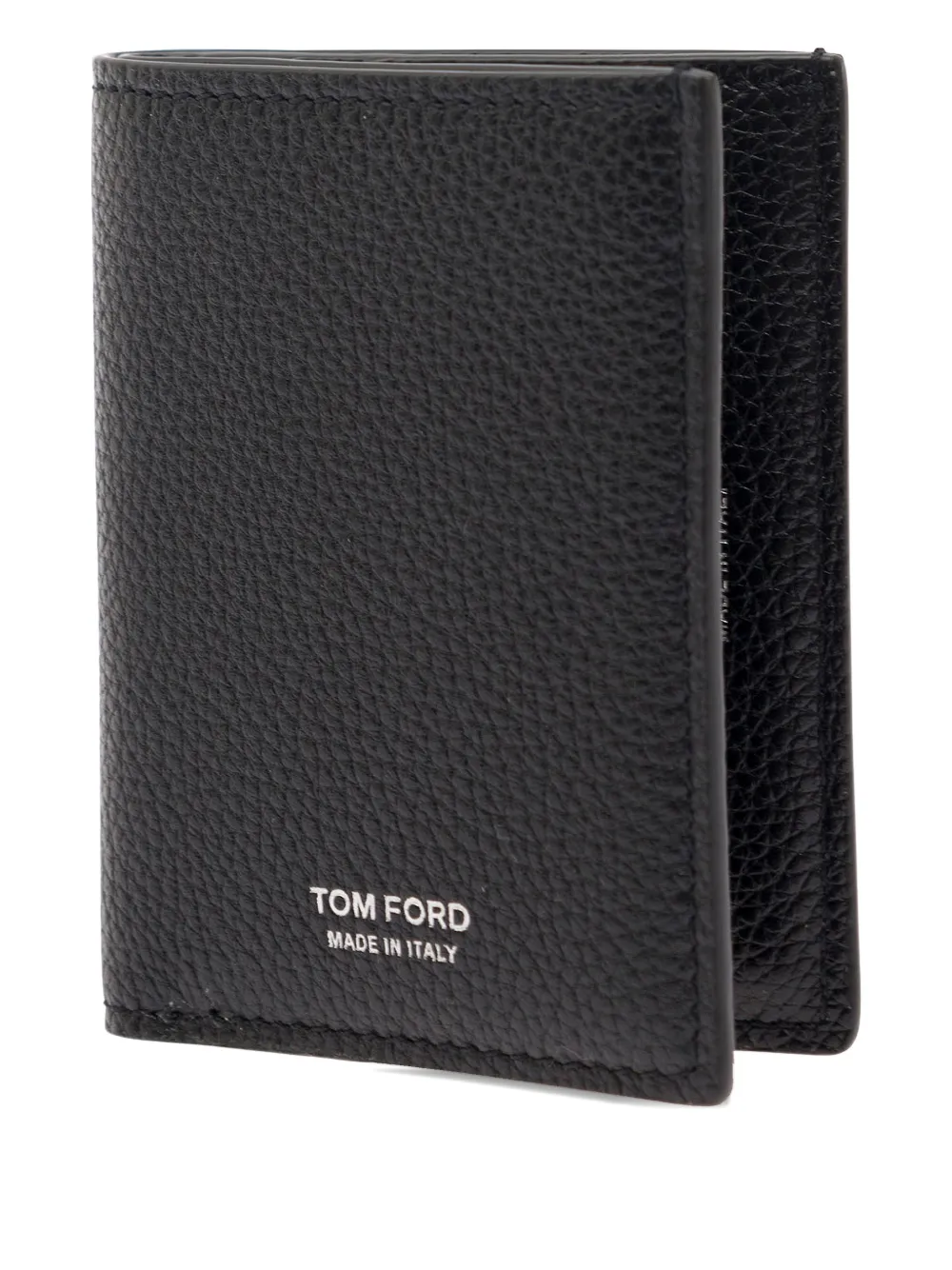 Кардхолдер из телячьей кожи Tom Ford, черный — фото 4