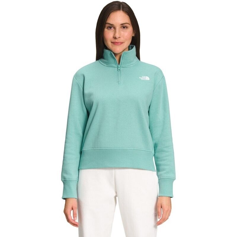 

Женский флисовый топ North Face Standard NF0A7UP2 зеленого цвета с молнией 1/4, размер 2XL, SGN219 The North Face