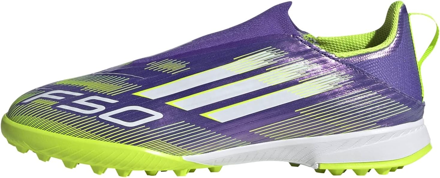 

Детские кроссовки Adidas F50 League без шнурков для искусственной травы, унисекс, белый