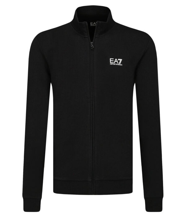 

Толстовка мужская Ea7 Regular Fit с белым логотипом, черный