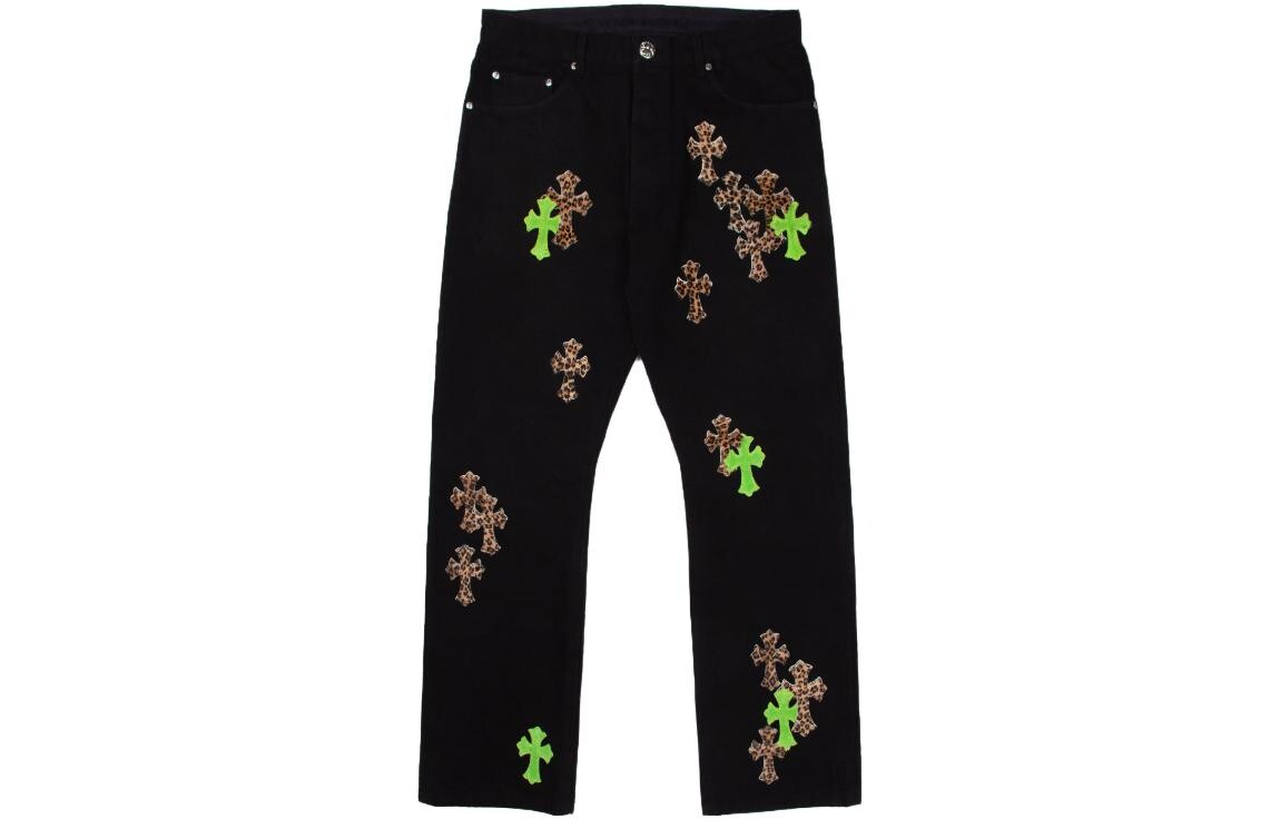 

Джинсы мужские черные Chrome Hearts, черный
