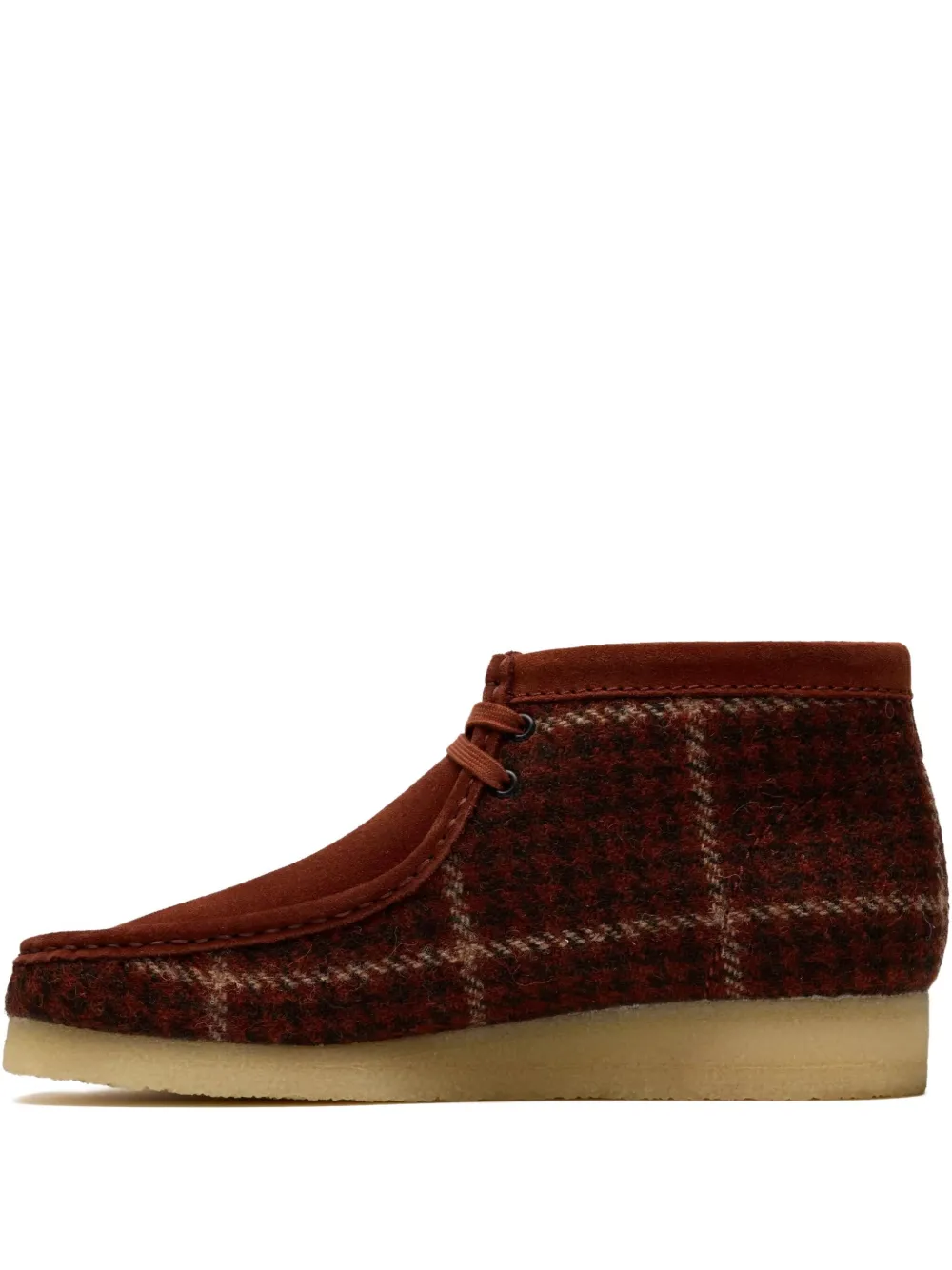 

Твидовые ботинки Clarks Originals, коричневый