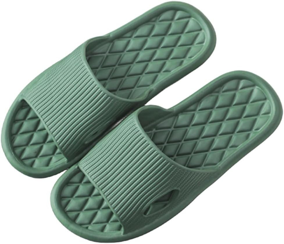 

Душевые тапочки Cliont для женщин и мужчин, шлепанцы для душа, для бассейна, нескользящие, для ванной, летние пляжные обувь, зеленый