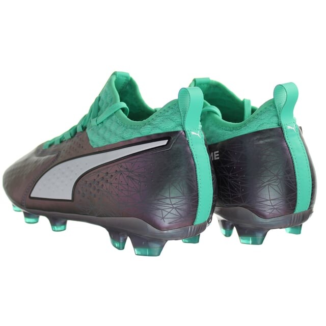Зеленые мужские футбольные бутсы One 2 ilshift Puma, зеленый — фото 3
