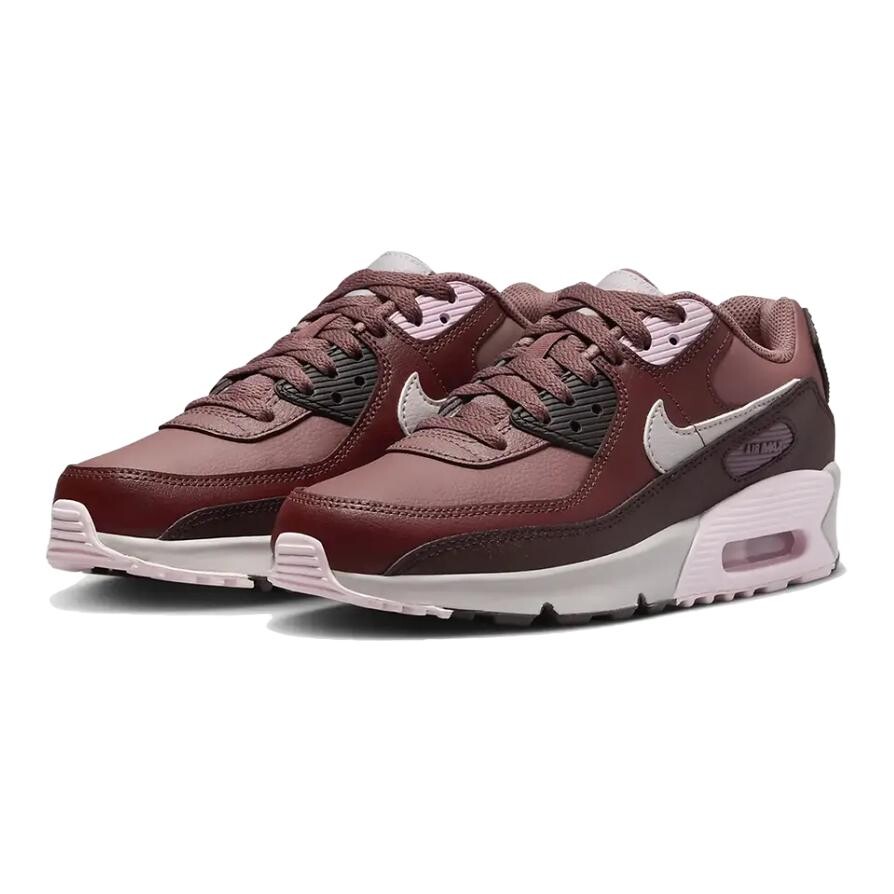 Кроссовки Nike Air Max 90 Leather GS 'Smokey Mauve Earth', розовый — фото 2