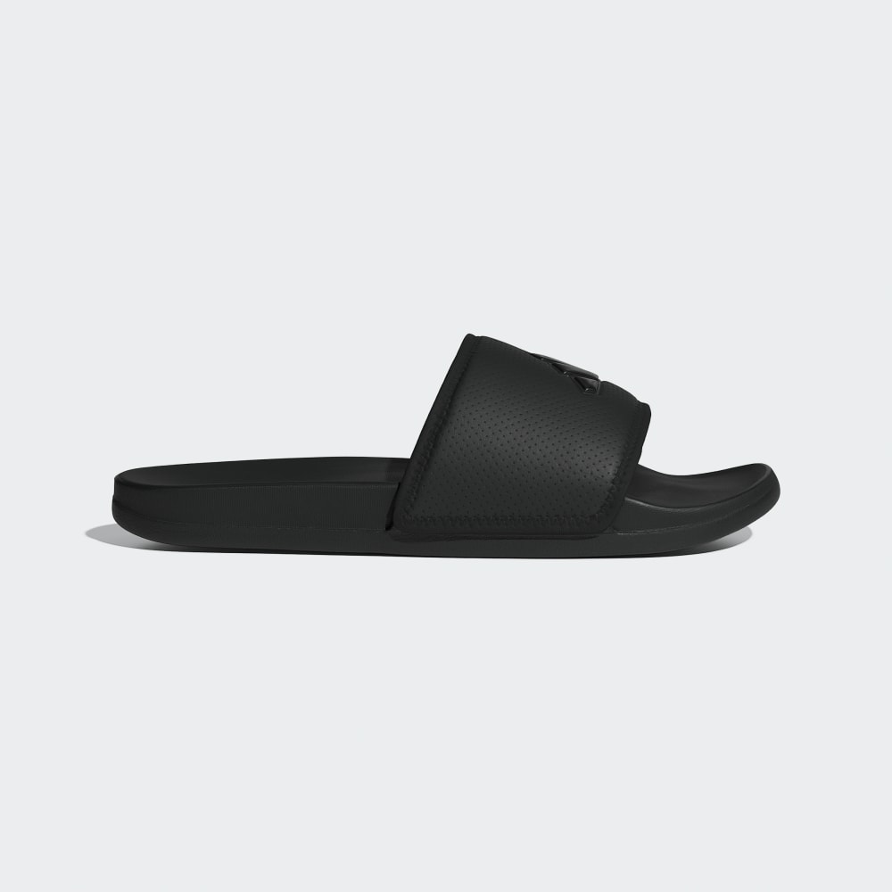 

Шлепанцы Adidas Adilette Comfort Slides, цвет Core Black/Core Black/Core Black