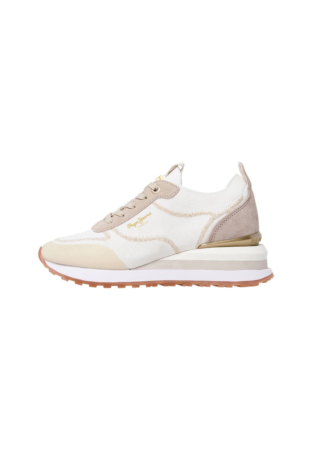 

Низкие кроссовки Blur Rind Pepe Jeans, цвет mousse white