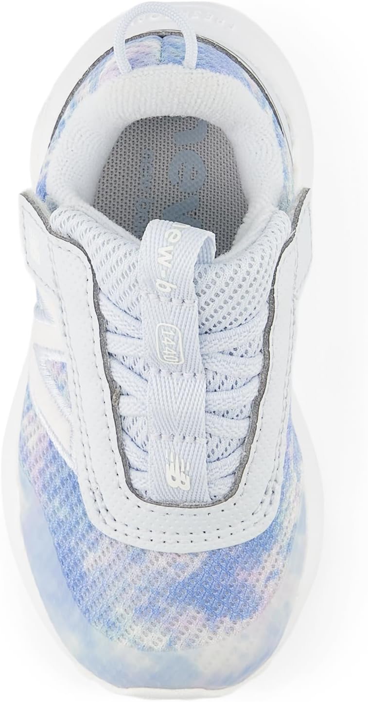 Кроссовки New Balance Baby Boys' New-b 1440 V1 на липучках, белый/синий — фото 4