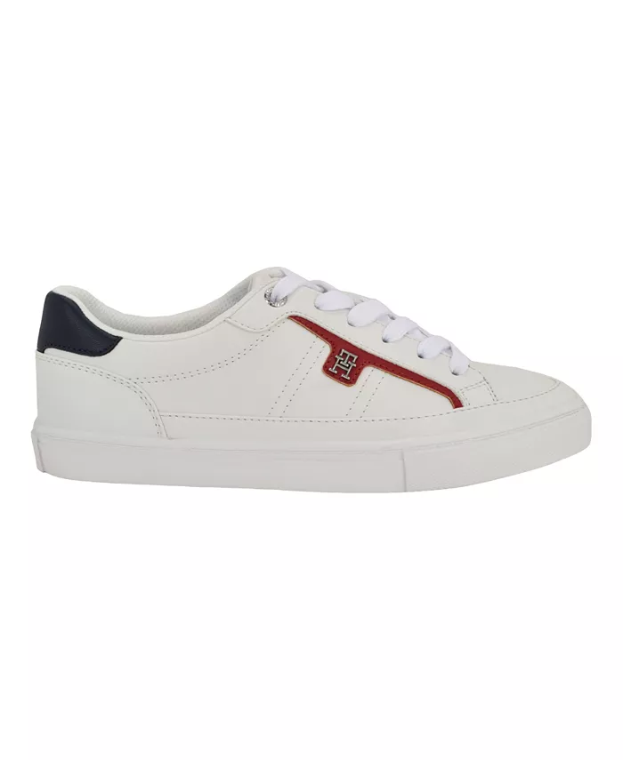 Женские кроссовки Lencet на шнуровке Tommy Hilfiger, белый — фото 2
