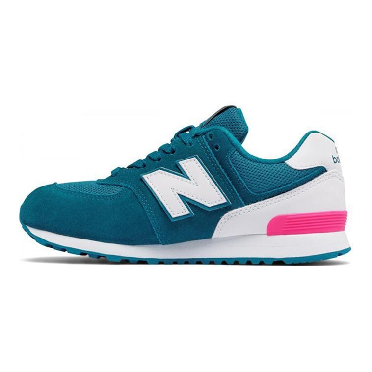 

Кроссовки детские NB 574 GS Low-top белые/королевские синие New Balance