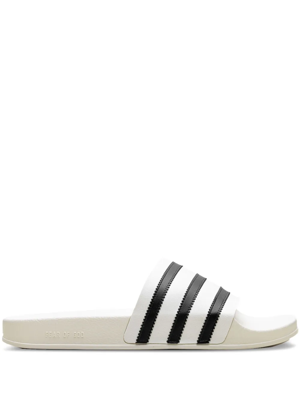 

Шлепанцы Athletics Adilette из коллаборации с Fear of God Adidas, нейтральный