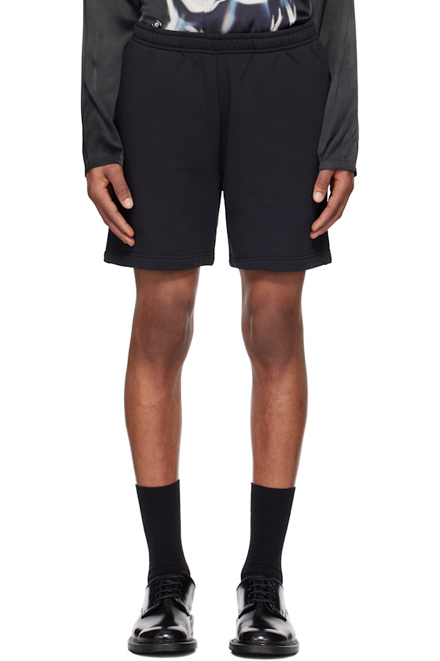 

Флисовые шорты Acne Studios, черный