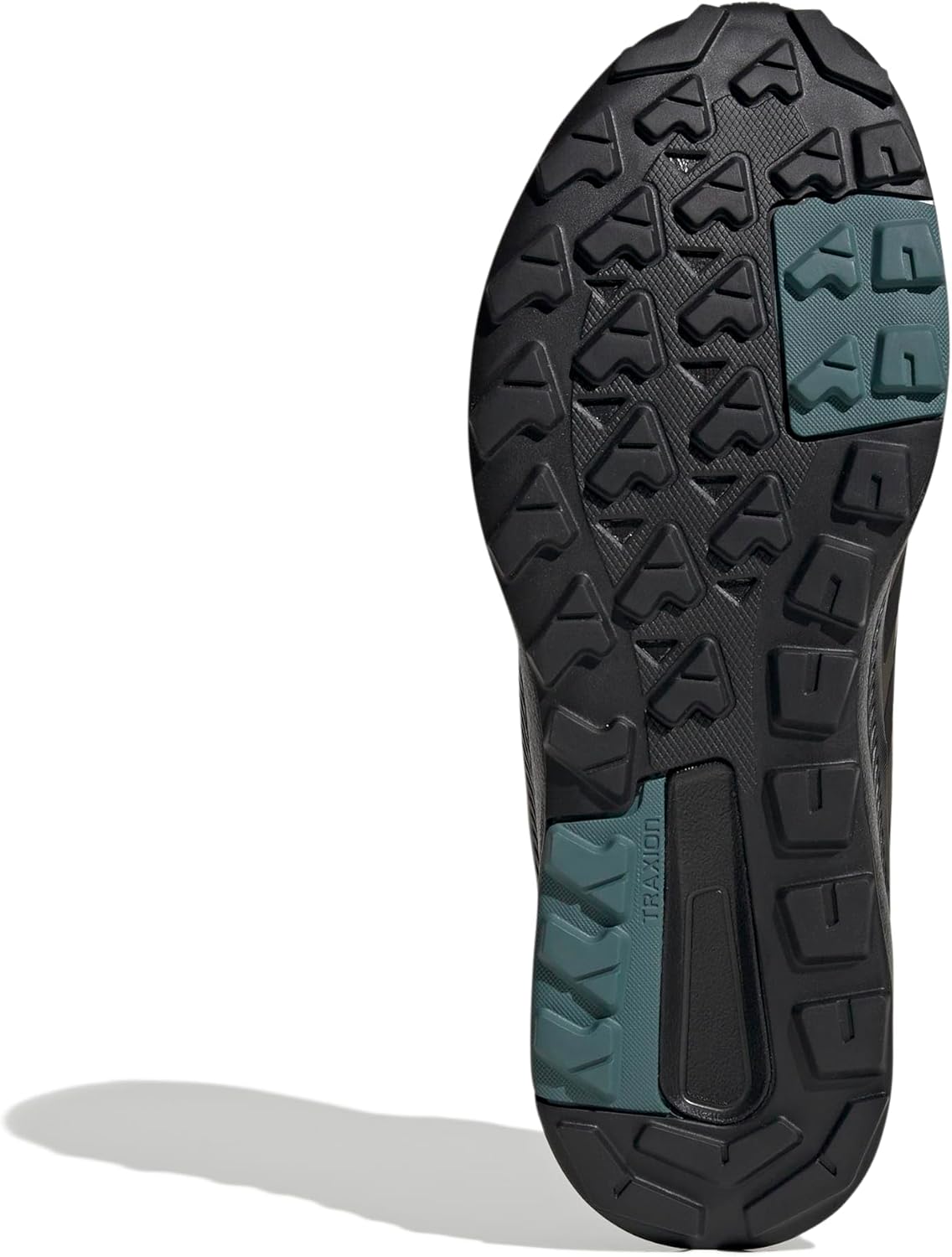 Мужские кроссовки Adidas Terrex Anylander Rain.rdy для походов, черный/оливковый — фото 3