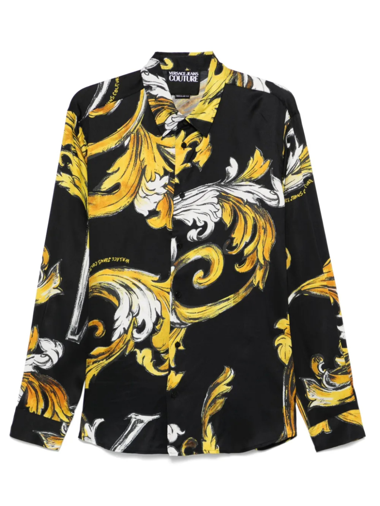 

Рубашка Outline Barocco Versace Jeans Couture, черный