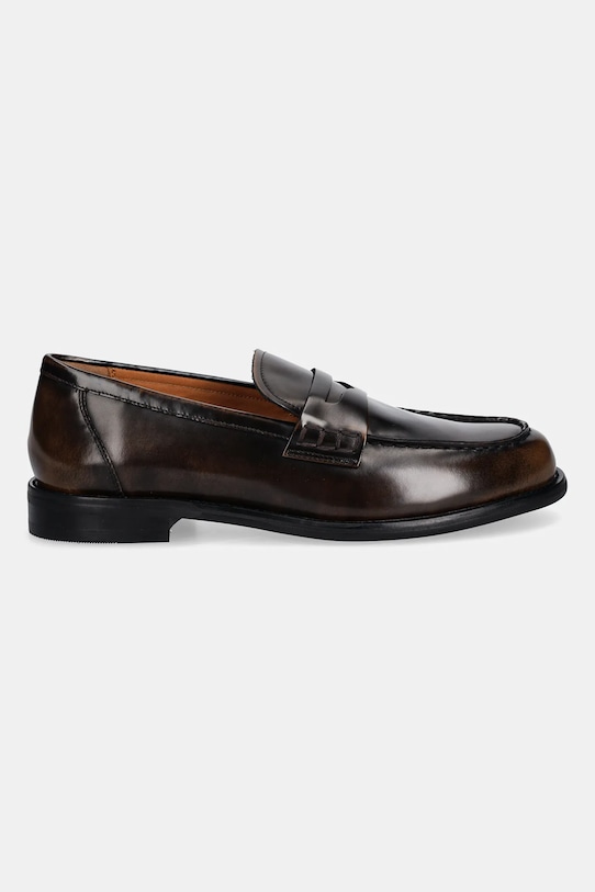Кожаные мокасины LINN Vagabond Shoemakers, коричневый — фото 2
