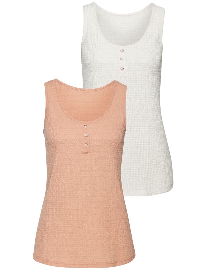 

Топ Vivance Shirt, цвет peach, creme
